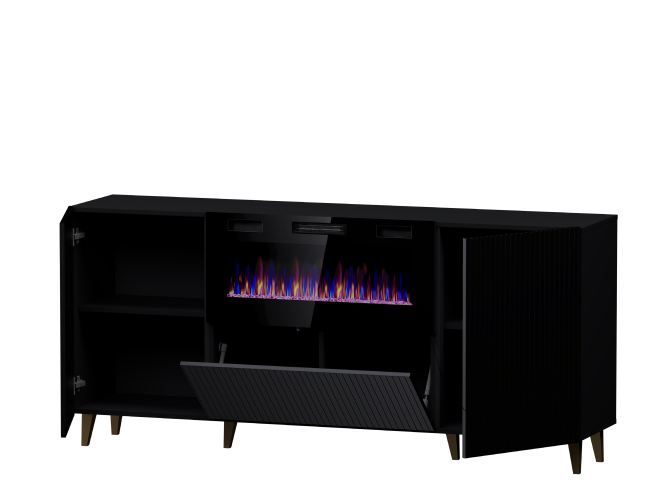 Komoda PAFOS 180 su elektriniu židiniu 6