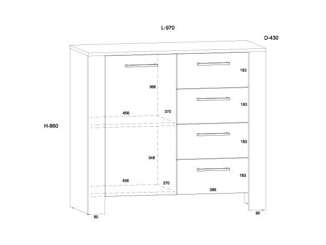 Komoda SLI-02 5 Komoda SLI-02 5
