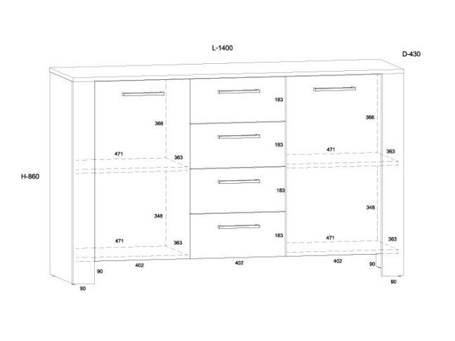 Komoda SLI-03 5 Komoda SLI-03 5