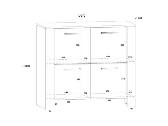 Komoda SLI-04 6 Komoda SLI-04 6