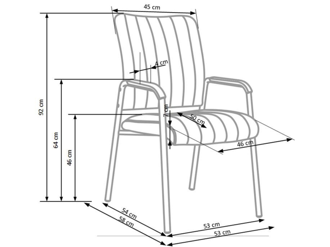 Konferencinė kėdė VIGOR 5 Konferencinė kėdė VIGOR 5