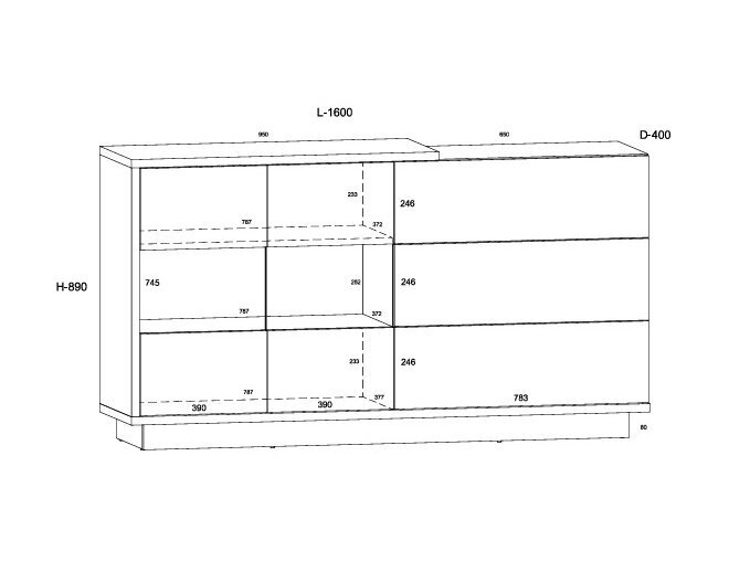 Komoda HYB-10 5 Komoda HYB-10 5