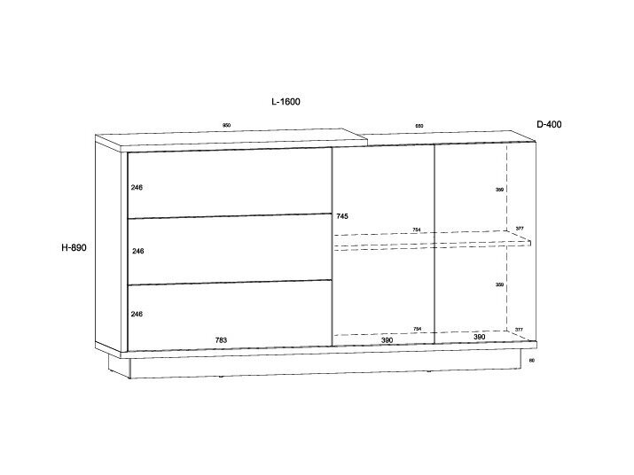 Komoda HYB-07 5 Komoda HYB-07 5