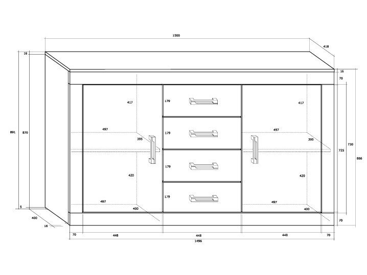 Komoda VRN-09 5 Komoda VRN-09 5