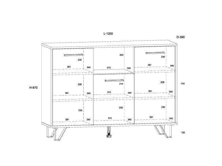 Komoda BOS-04 7 Komoda BOS-04 7