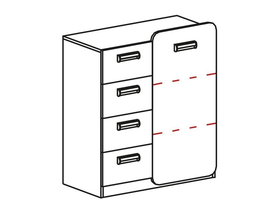 Komoda LORENTO L6 1 Komoda LORENTO L6 1