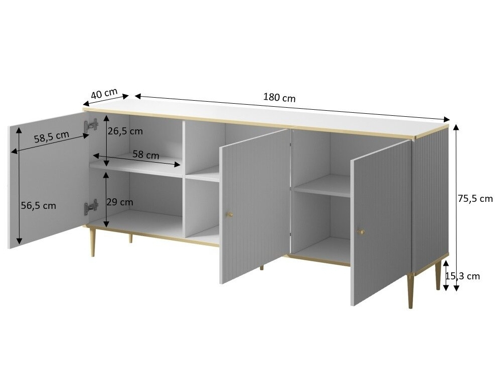 Komoda GLAMOUR 4 Komoda GLAMOUR 4