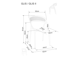 Lauko kėdė GLIS