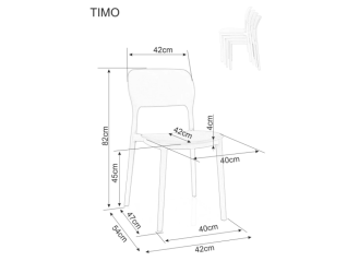 Lauko kėdė TIMO