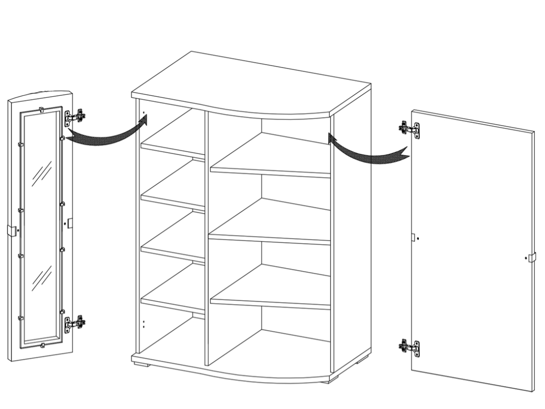 Vitrina CANDY C2A 1 Vitrina CANDY C2A 1