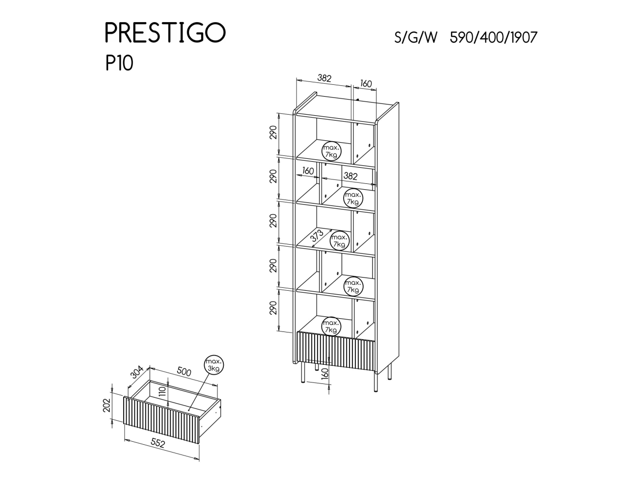 Lentyna PRESTIGO P10 1 Lentyna PRESTIGO P10 1