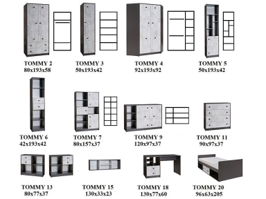 Lentyna TOMMY REG 5 Lentyna TOMMY REG 5