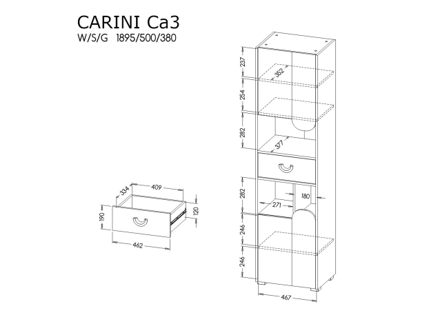 Lentyna CARINI CA3 1