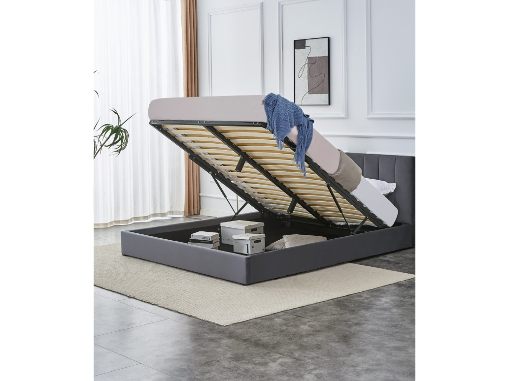 Lova su čiužiniu PMK KATARINA 160x200 2 Lova su čiužiniu PMK KATARINA 160x200 2