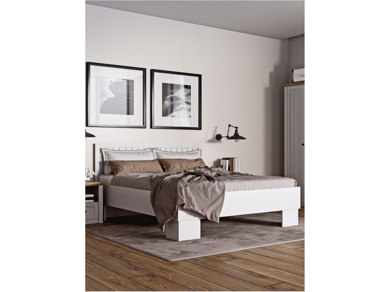 Miegamojo Lova Prowansja L1 1 Miegamojo Lova Prowansja L1 1