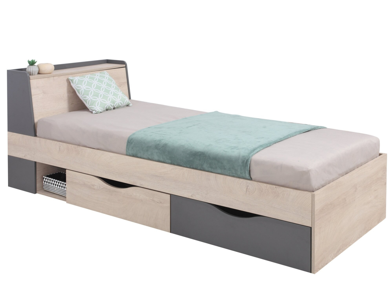 Jaunuolio lova su stalčiais DL14 Jaunuolio lova su stalčiais DL14