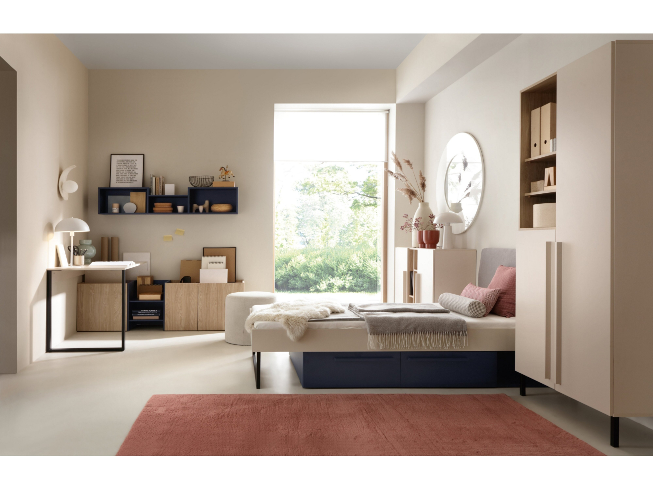 Jaunuolio lova su stalčiais SE12 3 Jaunuolio lova su stalčiais SE12 3