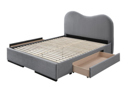 Lova su stalčiais AMBER 160