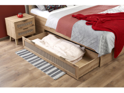 Lova su stalčiais BORNEO 160