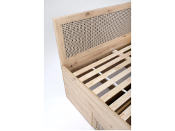 Lova su stalčiais BORNEO 160