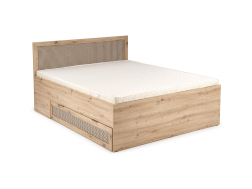 Lova su stalčiais BORNEO 160