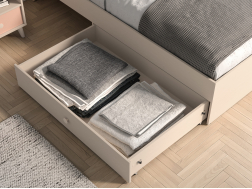 Jaunuolio lova su stalčiumi MEVEL 08 + WKL