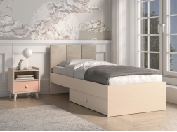 Jaunuolio lova su stalčiumi MEVEL 08 + WKL
