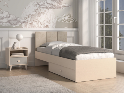 Jaunuolio lova su stalčiumi MEVEL 08 + WKL