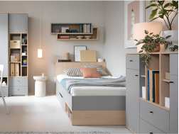 Jaunuolio lova su stalčiumi ORO OR6