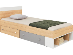 Jaunuolio lova su stalčiais PIXEL14