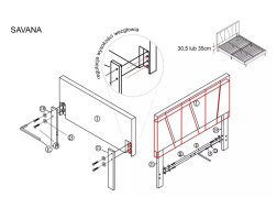 Lova SAVANA 120 VELVET