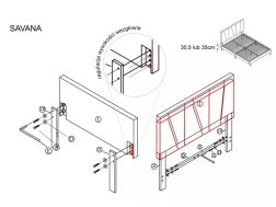 Lova SAVANA 140 VELVET