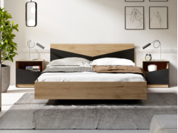 Lova su čiužiniu PM ASTON8 160x200