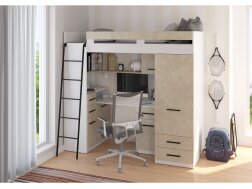 Lova su spinta ir rašomuoju stalu SMYK