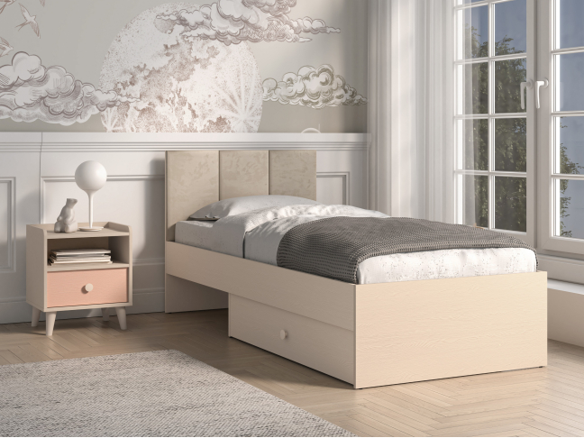 Jaunuolio lova su stalčiumi MEVEL 08 + WKL 4