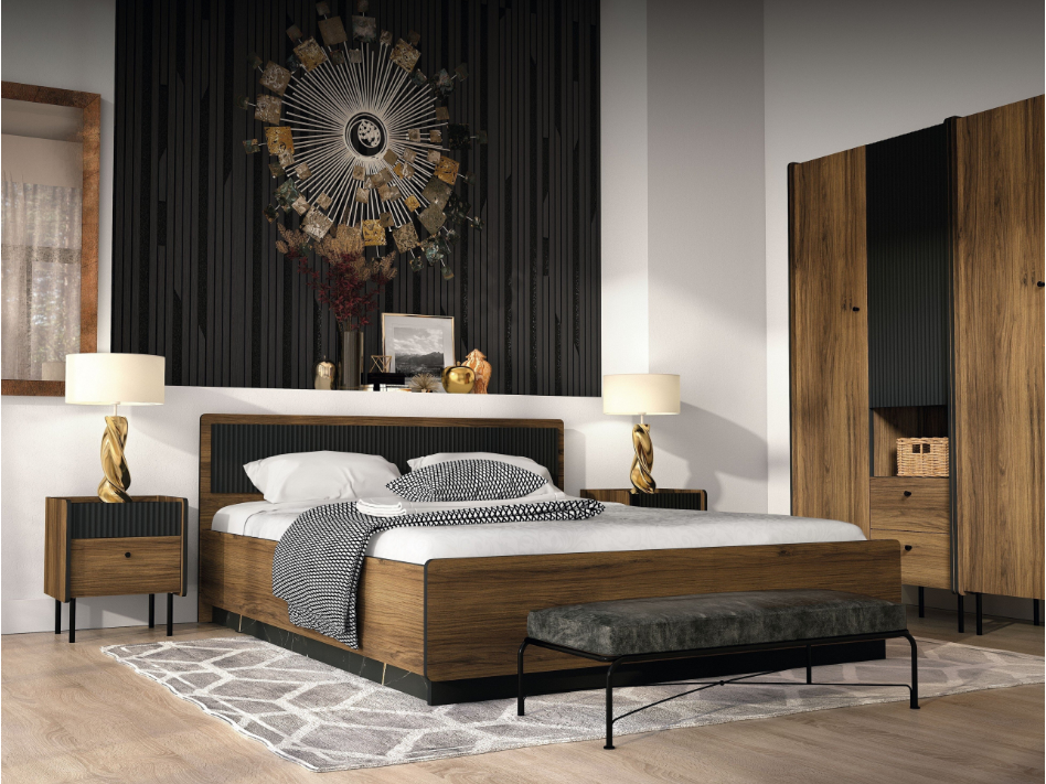 Lova su čiužiniu PM PRESTIGO P13 160x200 Lova su čiužiniu PM PRESTIGO P13 160x200