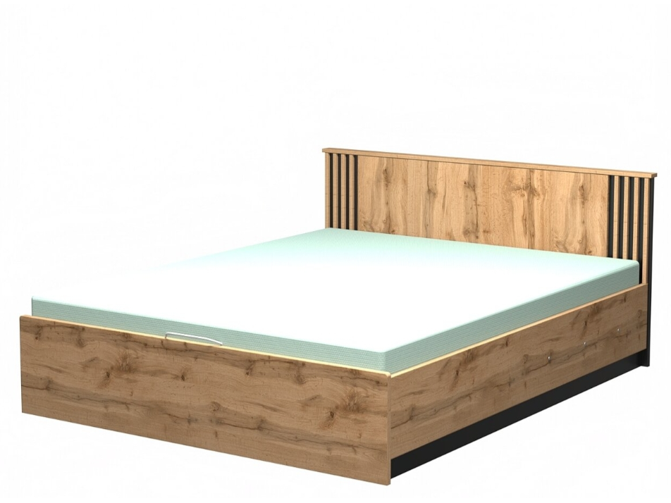 Lova su čiužiniu PMK LAMELO LA26 160x200 Lova su čiužiniu PMK LAMELO LA26 160x200