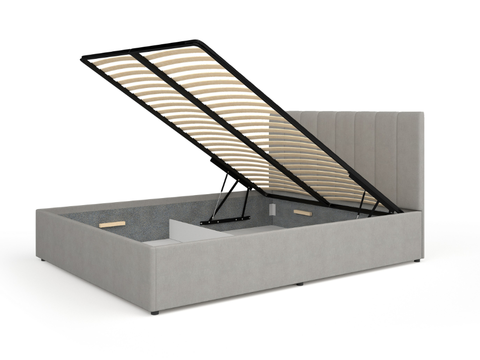 Lova su čiužiniu PMK MOSSA MO12 160x200 1