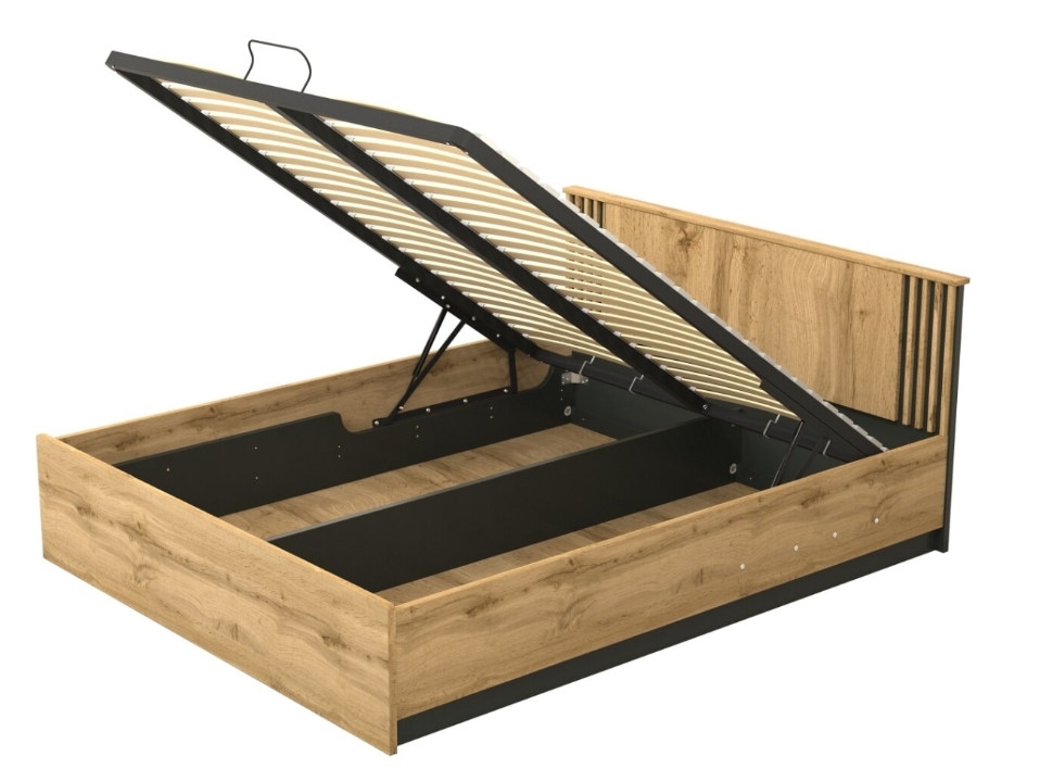 Lova su čiužiniu PM LAMELO LA26 160x200 1