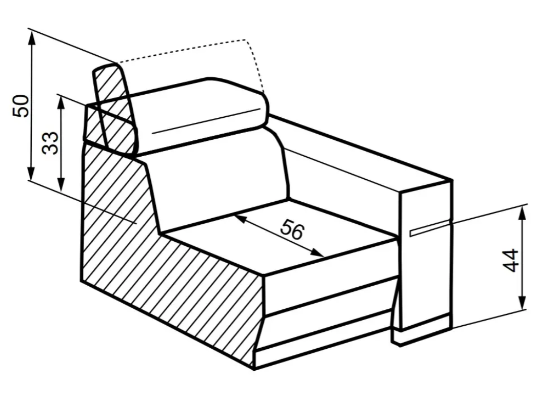 Minkštas kampas PARYS 2 5