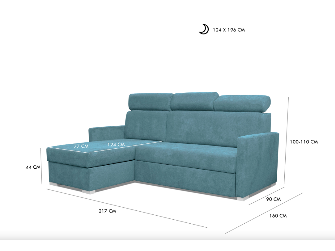 Minkštas kampas HUGO MINI 4 Minkštas kampas HUGO MINI 4