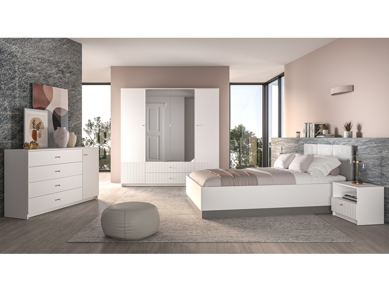 Miegamasis komplektas LUCY/MELL Miegamasis komplektas LUCY/MELL