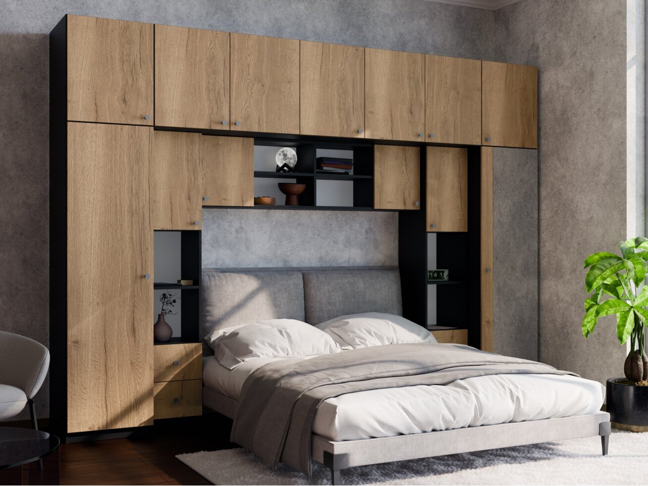 Miegamojo baldų komplektas SENA 4