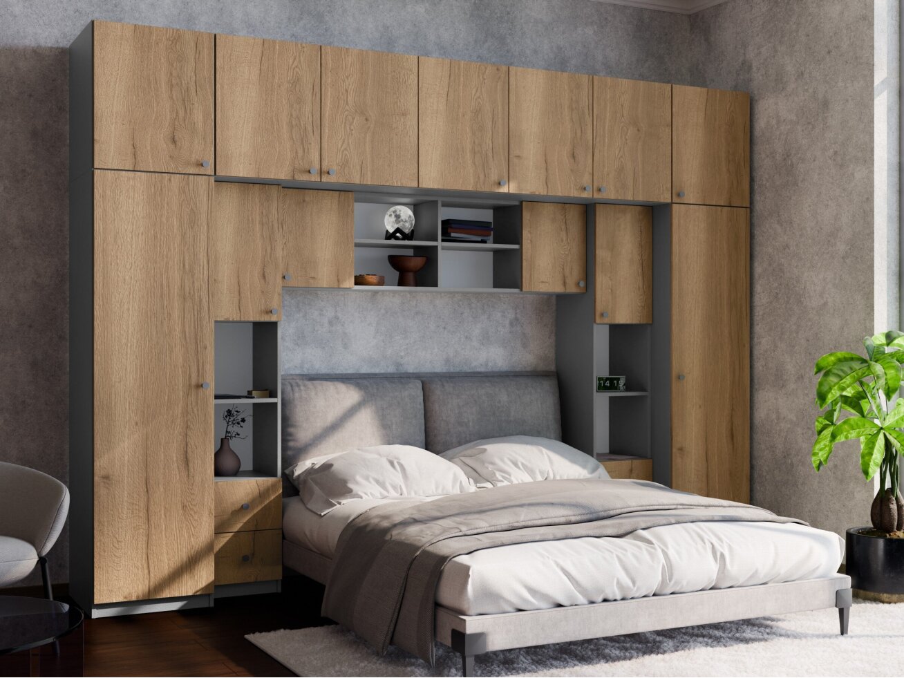 Miegamojo baldų komplektas SENA 5