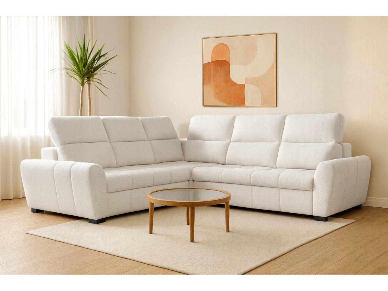 Minkštas kampas Aurora II-R-II