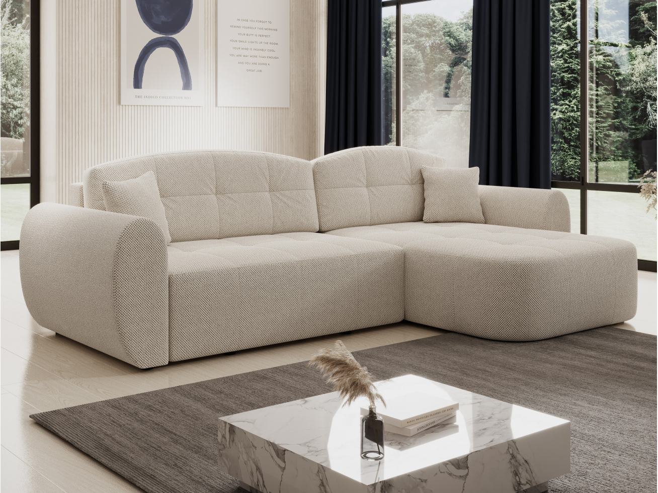 Minkštas kampas DIVO 1 Minkštas kampas DIVO 1