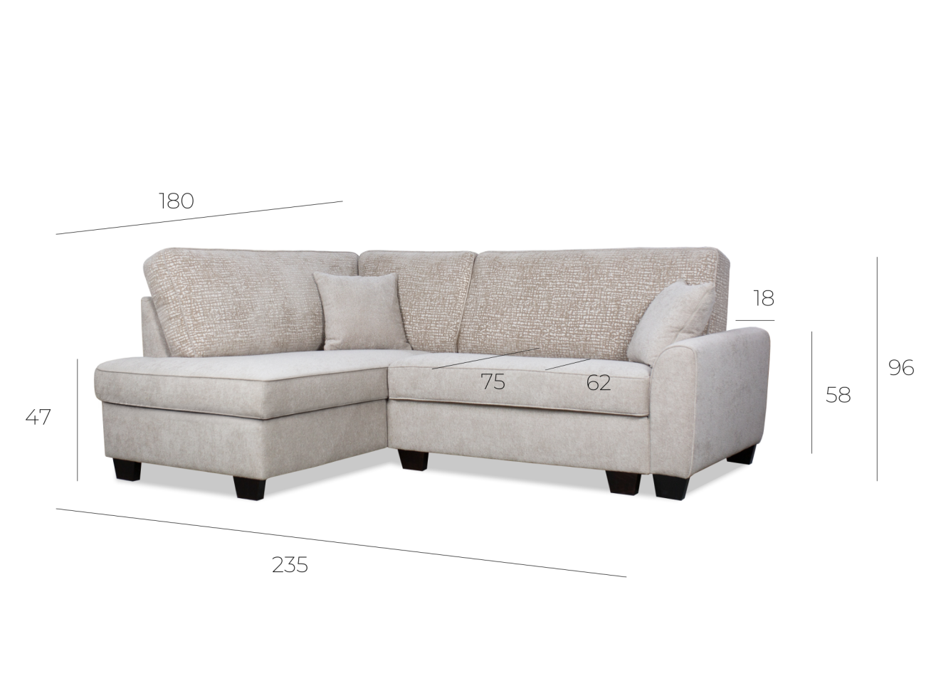 Minkštas kampas POTTER 3