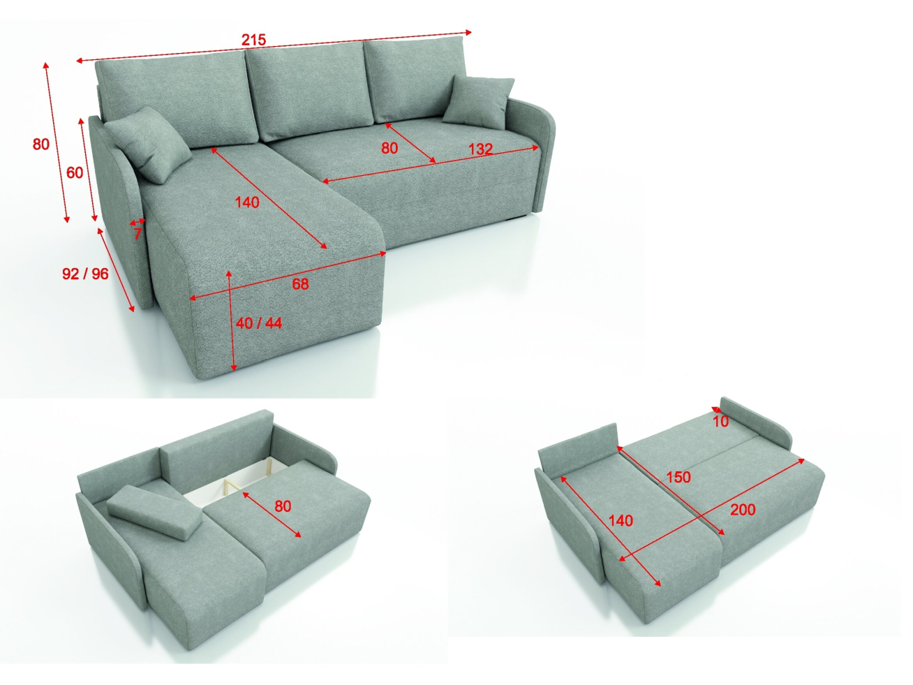 Minkštas kampas TOP 109 A+B 3 Minkštas kampas TOP 109 A+B 3