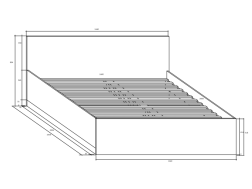 Miegamojo baldų komplektas MAXIMUS 12
