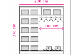 Miegamojo komplektas Effect